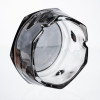 Попільничка скляна Diamond Faceted 12 см, сірий Yiwu HP-34-79