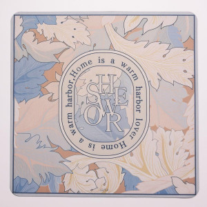 Килимок універсальний Flowers 58*58 см діатомітовий Yiwu HP-42-145