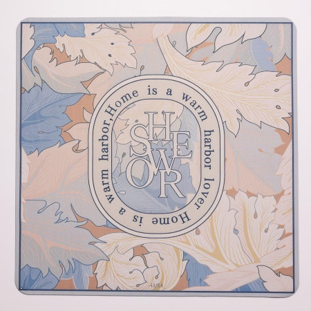 Килимок універсальний Flowers 58*58 см діатомітовий Yiwu HP-42-145