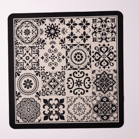 Килимок універсальний Ornament 58*58 см діатомітовий Yiwu HP-42-155