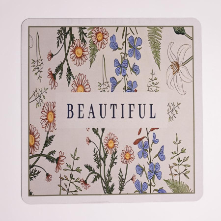 Килимок універсальний Beautiful 58*58 см діатомітовий Yiwu HP-42-160