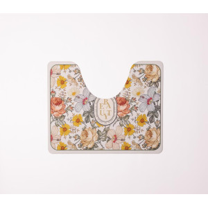 Набір килимків для ванни Flowers 2 штуки 80*50 см/50*40 см діатомітових Yiwu HP-42-174. Photo 3