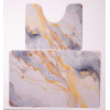 Набір килимків для ванної та туалету Golden Marble 50*80/40*50 см Yiwu HP-42-179