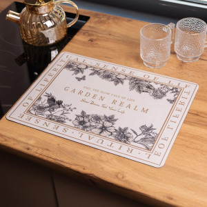 Килимок діатомітовий для сушіння посуду Garden Realm 40*30 см Yiwu HP-42-192. Photo 2