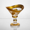 Цукерниця скляна Bogema Gold 15 см Yiwu HP-34-134