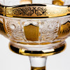Ваза для фруктів скляна Bohemia Gold 26 см Yiwu HP-34-137