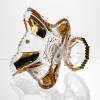 Цукерниця скляна Crystal 12 см Yiwu HP-34-139
