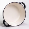 Каструля чавунна емальована 6,5 л, чорний Yiwu HP-FLG-3 BLACK