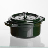 Кокотниця чавунна емальована 2 л, малахіт Yiwu HP-FLG-8 green