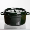Кокотниця чавунна емальована 4,5 л, малахіт Yiwu HP-FLG-11 green