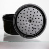 Кокотниця чавунна емальована 4,5 л, малахіт Yiwu HP-FLG-11 green