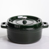 Кокотниця чавунна емальована 6,5 л, малахіт Yiwu HP-FLG-12 green
