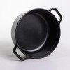 Кокотниця чавунна емальована 6,5 л, малахіт Yiwu HP-FLG-12 green