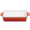 Форма для запікання чавунна 3 л, помаранчевий Yiwu HP-FLG-16 ORANGE