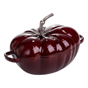 Каструля чавунна емальована Iron Tomato 2,5 л, бургунді Yiwu HP-FLG-20 burgundy. Photo 3