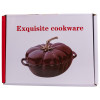 Каструля чавунна емальована Iron Tomato 2,5 л, червоний Yiwu HP-FLG-20 RED