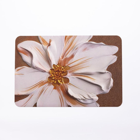 Килимок з 3D-принтом Impasto 58*38 см діатомітовий Yiwu HP-42-105