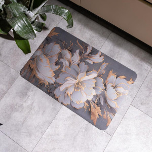 Килимок з 3D-принтом Baroque 58*38 см діатомітовий Yiwu HP-42-106. Photo 2