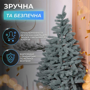 Ялинка штучна 1.5 м Косівська блакитна. Photo 3