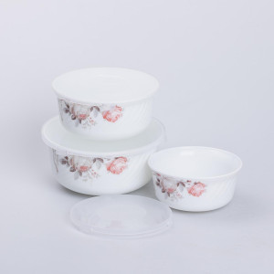 Набір харчових контейнерів керамічних Rose Hip 0,55/0,95/1,35 л. Photo 2