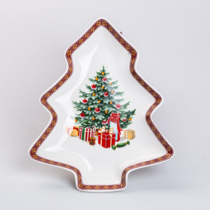 Блюдо сервірувальне Christmas фігурне 25,5*21 см. Photo 2