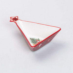 Салатниця Christmas фігурна 14,5*12 см. Photo 2