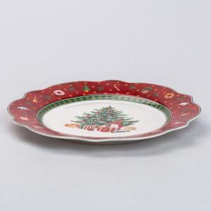 Тарілка десертна порцелянова Christmas 21,5 см. Photo 3