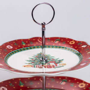 Етажерка двоярусна Christmas 33 см. Photo 3