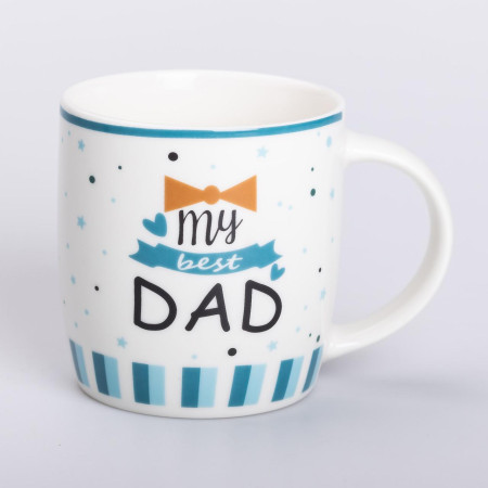 Чашка керамічна з написами 450 (мл) My best dad