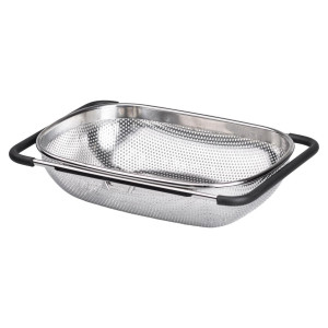 Друшляк-сито на раковину для миття продуктів 34*23,5*9 см. Photo 3
