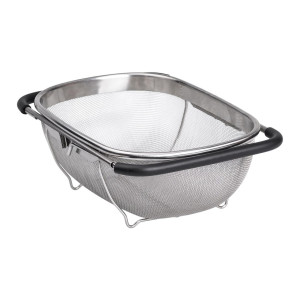 Друшляк-сито на раковину для миття продуктів 29*19*10 см. Photo 2