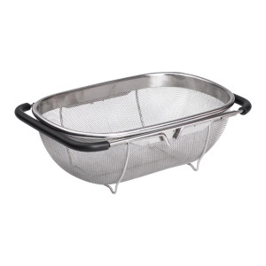 Друшляк-сито на раковину для миття продуктів 29*19*10 см. Photo 3