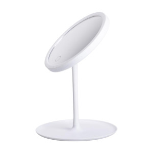 Косметичне дзеркало з LED-підсвіткою та USB 15,3 см, білий. Photo 3