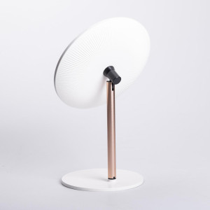 Косметичне дзеркало з LED-підсвіткою та USB 21 см, білий. Photo 2