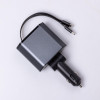 Автомобільний зарядний пристрій Starry Sky з висувними кабелями та портами USB-A/USB-C