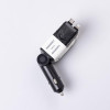 Автомобільний зарядний пристрій MECHA з висувними кабелями та портами USB/Type-C Білий