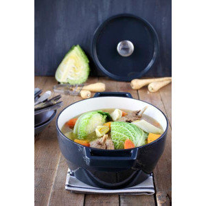 Каструля PYREX Slow Cook grey чугун кастрюля кругл 6.3л (SC4AC286641). Photo 2