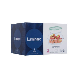 контейнер LUMINARC KEEP'N BOX НАБІРпрямокут820 мл.1220 мл (P5506). Photo 2