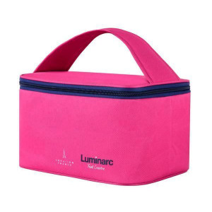 контейнер LUMINARC PURE BOX ACTIVE НАБІРпрям.380+820+1220 мл+pink Bag (P9972). Photo 3