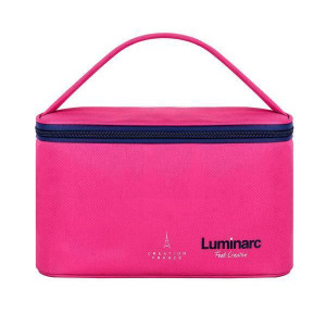 контейнер LUMINARC PURE BOX ACTIVE НАБІРпрям.380+820+1220 мл+pink Bag (P9972). Photo 2