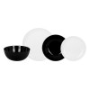 Сервіз LUMINARC DIWALI BLACK & WHITE, 19 предметів