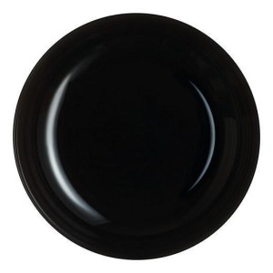Блюдо LUMINARC FRIENDS TIME BLACK 25 см серв. (P6375)