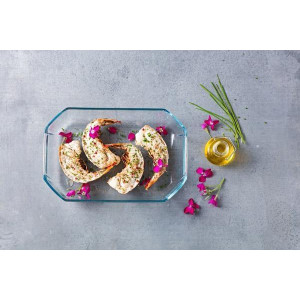 Форма ск PYREX Inspiration форма скл.прямокут. 33х22х7см (3,2л) (295B0007645). Photo 2