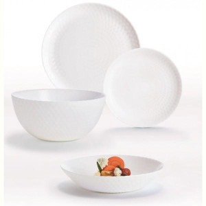 Сервіз Luminarc Pampille White, 19 предметів