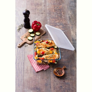 Форма ск O CUISINE форма скл. прям. з кр. 2.6л (243CF011146). Photo 3