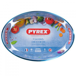 Форма ск PYREX ESSENTIALS склянна овал. 35х24х6см (3л) (346B0008046*)