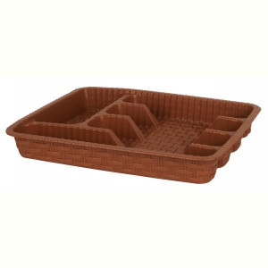Кух.прилад VIOLET HOUSE 0755 Роттанг CREAM лоток дприборів 29*37 см (VIOLET HOUSE 0755 Роттанг CREAM)