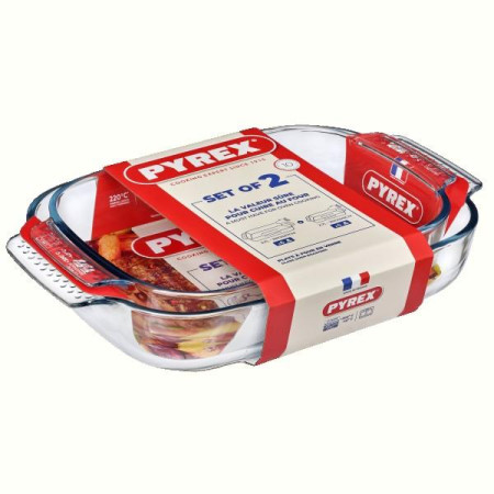 Набір форм для запікання Pyrex Classic, 2 предмети