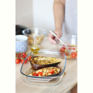 Форма ск PYREX CLASSIC н-р форм 2пр скл прямокут 38х25,34х22см (913S6088043). Photo 3