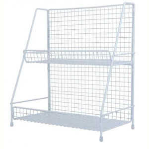 Кух.прилад RINGEL Raum двоярусна полиця 30*15.5*34 біла (RG-025w)